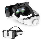 SHEAWA for Switch 2 VRゴーグル ヘッドセット 瞳孔間距離/焦点距離調節 近視対応 -8.0以下 アップグレード版 VRグラス VRヘッドマウントディスプレイ ヒント調整 高い没入感 スイッチ2対応 (ホワイト×ブラック)