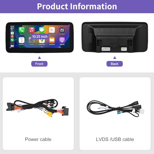 Road Top 10.25 Inch Car Radio Touchscreen for Mercedes Benz A/B Class GLA CLA 2013-2015 (NTG4.5/4.7) - Wireless Carplay/Android Auto/Mirrorlink + Auto Day/Night Mode + Siri/Google Voice Control - Image 6