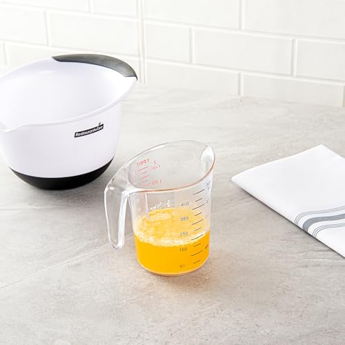 Image of Restaurantware Clear Plastic Pt (Cups) Measuring Cup, 5.3 x 3.8 x 5 In
