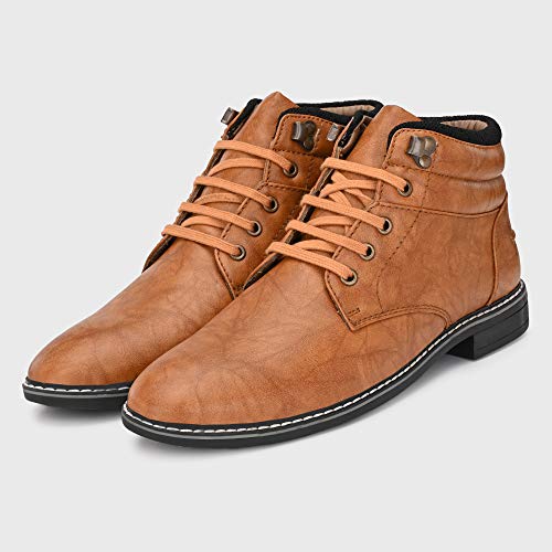 Image of Centrino Men's Shoes |Men's Formal Shoes |Business Casual Lace-Up Shoes | Cushioned Insole | Office Wear | Comfort, Style and Durability for Professional or Formal Wear (7743)