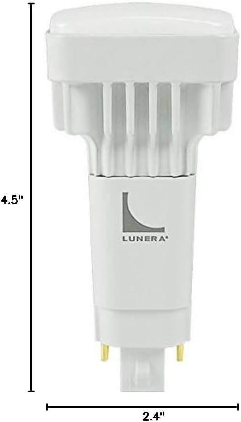 Lunera Helen 26W Equal 3500K LED Bulb - Vertical 4-Pin G24Q Base - HN-V-G24Q-26W-3500-G3