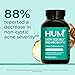 HUM Skin Squad Probiotics for Women and Men, Skin Care Supplement for Clear Complexion & Gut Health Support, Microbiome Prebiotic & Probiotic Supplement for Breakouts, Digestive Health, 60 Capsules