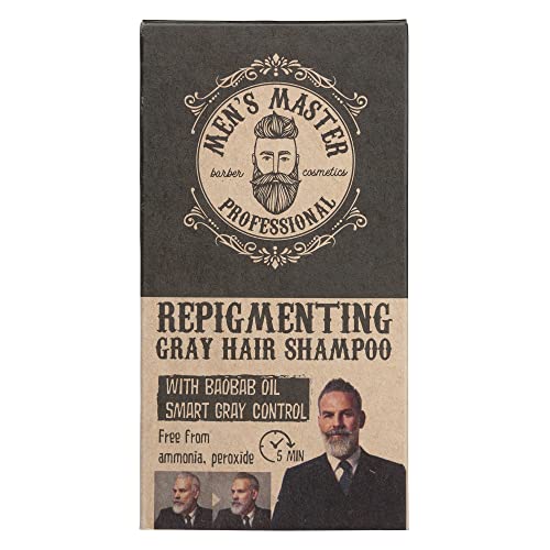 Master Repigmenting Shampoo for Men with Gray Hair, 120 ml (Pack of 1) - Image 2
