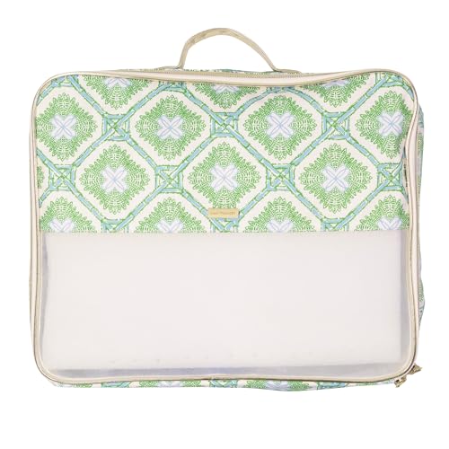 Lilly Pulitzer Packing Cubes Set of 3, Small, Medium & Large Suitcase Organizers, Travel Must Haves for Luggage (Swayin in the Breeze)3