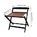 MERTNK Paquet de 2 Porte-Bagages D'Hôtel, Porte-Bagages Pliant de Valise, Support de Sac de Voyage En Bois, Étagère de Stockage de Plancher de Porte-Bagages de Chambres D'Invités/Wood Color