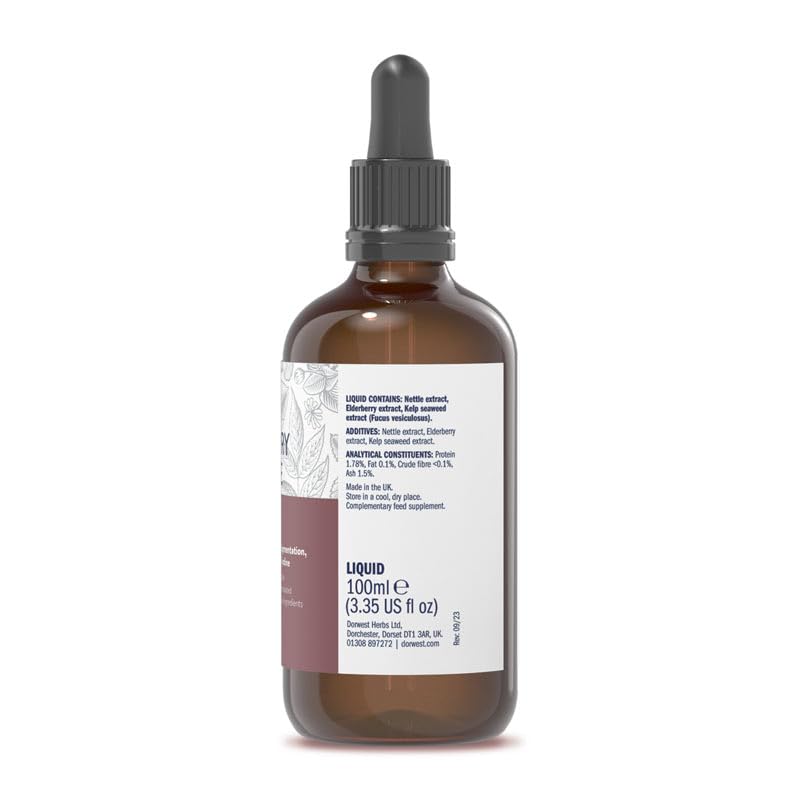 Elderberry & Nettle Extract for Dogs 100ml. Pure herbal extracts to enhance pigmentation - Image 4