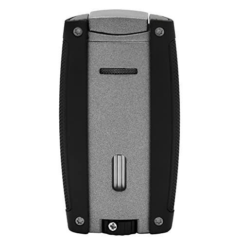 Encendedor Xikar Turismo doble llama jet gris miniatura 5