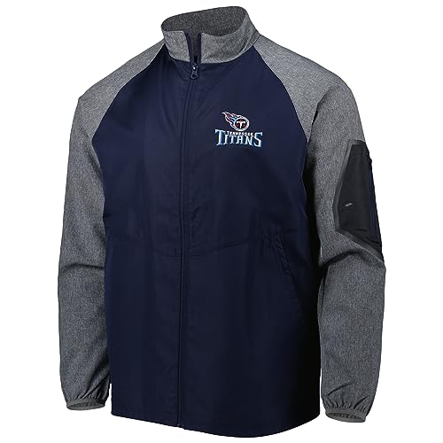 Image of Dunbrooke Men's NFL Hurricane Raglan Full-Zip Windbreaker Jacket