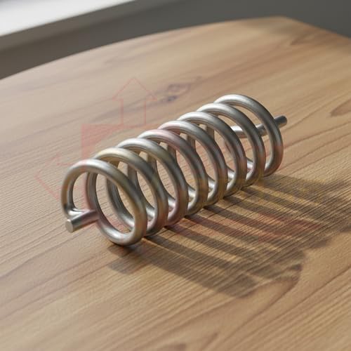 Image of Iron Spring (Set-9) || Anticlock Wise Spring || Vastu Spring Remedy || Vastu Remedy || Direction-West, WSW ||