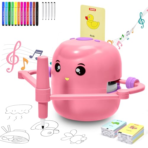 Drawing Robot for Kids 150 Cards Montessori Educational STEM Toy Ages 3-8