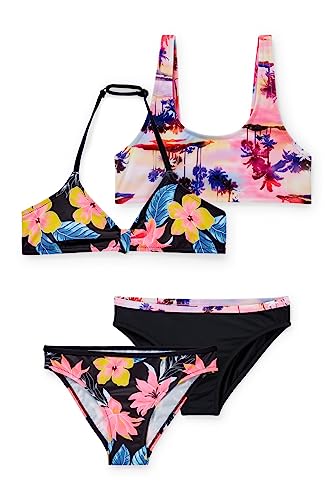 C&A Multipack 2er - Bikini - Lycra® Xtra Life™ - 4 teilig schwarz...