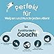 Coachi Doppelton-Pfeife, Training von 2 Hunden, verschiedene Kommandos üben, robustes Material, verstellbares reflektierendes Trageband, Rückruftraining, leicht & kompakt, Hunde- und Welpentraining