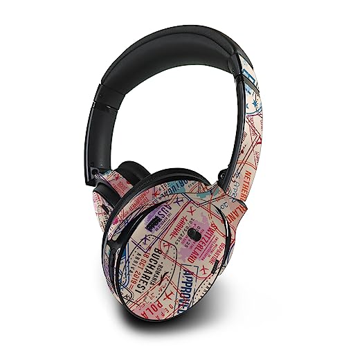 Image of MightySkins Skin Compatible with Bose QuietComfort 45 Headphones Ive Been Everywhere | Protective, Durable, and Unique Vinyl Decal wrap Cover | Easy to Apply | Made in The USA
