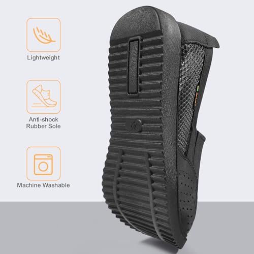 Mens Casual Walking Shoes Dressy Comfortable Mesh Loafers Slip Ons for Work Driving Business House Shoes3