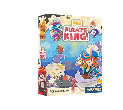 Boqueron Games Pirate King! - Juego de Cartas - Juego de Piratas - Juego de Mesa/para Jugar en Familia/para Jugar con Amigos