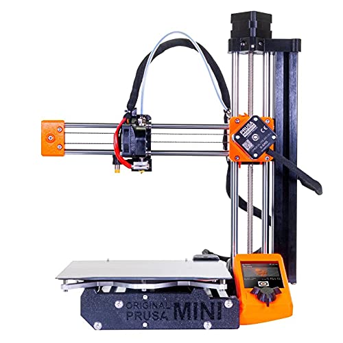Original Prusa Mini+ Semi Assembled FDM 3D Printer, Filament 