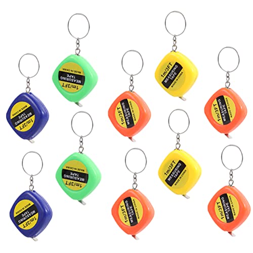 STOBOK 40 Pz Portachiavi Metro a Nastro Metro a