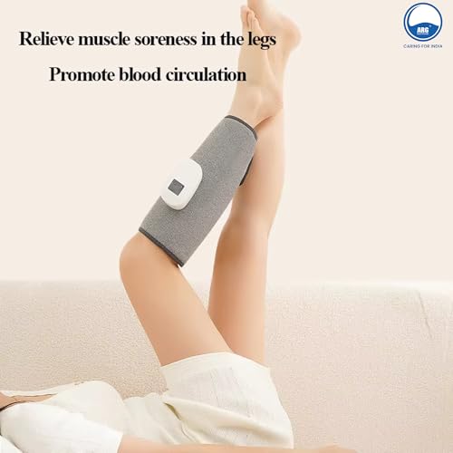 Image of AROGYA, Calf Massager | Daily Use Leg Massager for Sore Muscle | Hand Like Massage with Air Compression | 3 Modes | Improve Blood Circulation & Relieve Pain (Wireless Leg Massager)