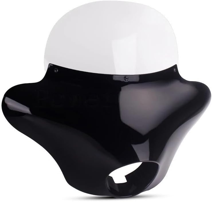 Windshield Deflector Front Outer Batwing Fairing Windshield Headlight Visor Cowl For Sportster For Dyna For Low For Rider