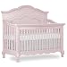 Evolur Aurora 5-in-1 Convertible Crib, Blush Pink Pearl
