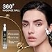 Caffeine Eye Cream, Under Eye Cream for Dark Circles and Puffiness, Eye Serum Anti-aging, Brightens, and Fine Lines, Eye Care Eye Roller Serum with 360° Massage Ball 20ML