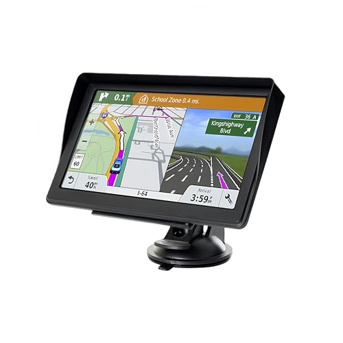 Navigateur GPS, écran tactile 7' pour voiture, camion,...