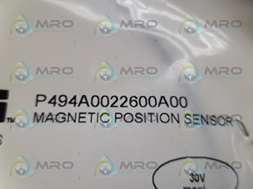 P494A0022600A00 0.3 M PUR Lead, 100 MA, 10-30 VDC, 3-PIN Male M8 Plug-in Connector, for T Groove PROFIL MR, IP67/69K, Magnetic Position Detector, PNP NO