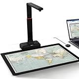 【Capteur Ultra HD 23 MP】Capture des détails exceptionnels, idéal pour les documents de haute précision tels que les cartes, les livres anciens et les plans techniques.