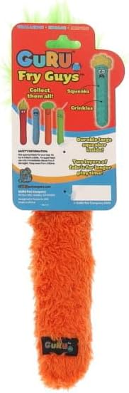 Juguete para Perros Fry Guys 'Jerry' (MED) - Mordible con Chirriador y Sonido Crujiente miniatura 3