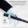 WINNER SPIRIT Miracle Grip Soft Type Training Golf Glove Consistent Stable Grip with Cabretta Leather (Men’s XL, Left)