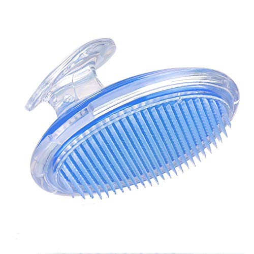 Emoly Exfoliating Brush to Treat and Prevent Razor Bumps and Ingrown Hairs - Eliminate Shaving Irritation for Face, Armpit, Legs, Neck, Bikini Line - Silky Smooth Skin Solution for Men and Women -Blue