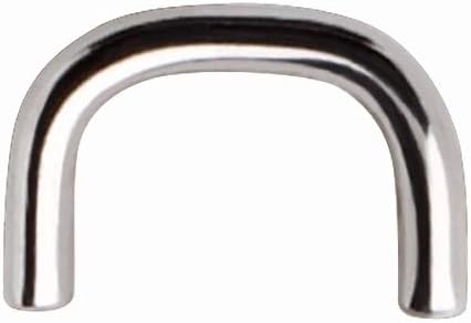 Pierced Owl - Pair (2) of 316L Surgical Steel Short Staple Shaped Septum Retainers - Image 2