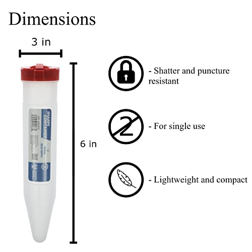 Portable First Aid Transportable Sharps Container With Locking Mechanism By Medical Sales Supply (Pack Of 1) #TOP2