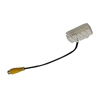 Vista 1 de Adaptador de cable de arnés de video para cámara de visión trasera inversa para Jeep Wrangler Jeep 2007-2019, Dodge RAM 2007-2012, Chrysler