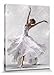 Produktbild 1art1 Ballett Poster Dance of The Winter Solstice, Richard MacNeil Bilder Leinwand-Bild Auf Keilrahmen | XXL-Wandbild Poster Kunstdruck Als Leinwandbild 40x30 cm