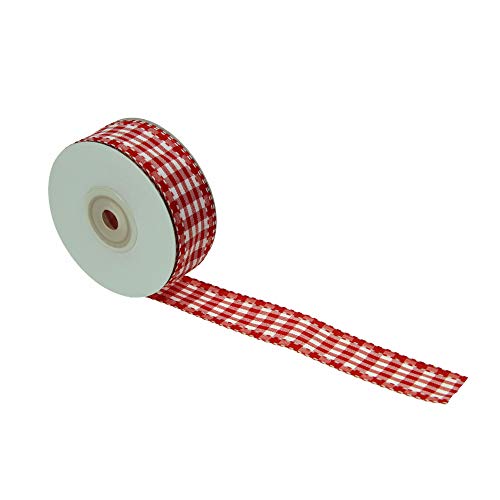 Vichy Tela Cinta A Cuadros Altura 16MM 40 Metros 2 Rollos 20 Metros Fiesta DE Boda DIY Boda FAVORES Cajas DE Regalo DE CUMPLEAÑOS Decoracion Navidad Cover