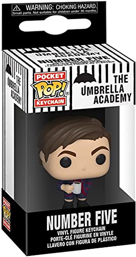 Funko POP Pop! Keychain: Umbrella Academy - Number 5 Multicolor, 2 inches