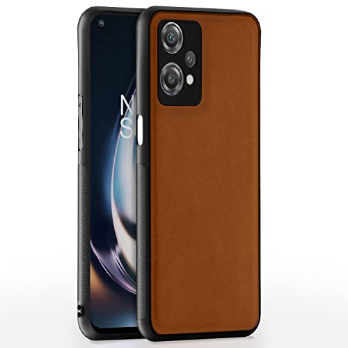 Image of Pikkme Oneplus Nord Ce 2 Lite 5G Back Cover | Flexible Pu Leather | Full Camera Protection | Raised Edges | Super Soft-Touch | Bumper Case for Oneplus Nord Ce 2 Lite 5G (Camel)