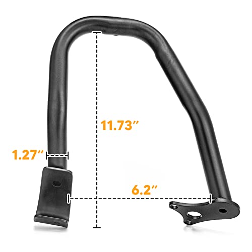 Weisen Gloss Black Engine Guard Protector Highway Crash Bars Compatible With 2015-2023 Indian Scout/Scout Sixty/Scout Bobber (Replace Part Number: 2881756-266) #TOP2