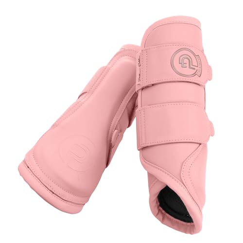 Guêtres en cuir synthétique Eskadron Platinum pour l'entraînement et le dressage