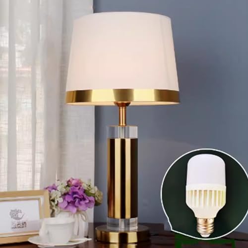 Lampe de table en cristal design LED pour bureau moderne - 2
