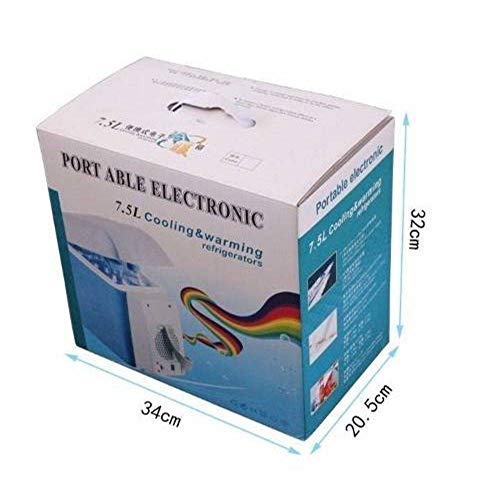 Mini Cooler Geladeira para Carro 7,5L Portatil 12v Camping Viagem Refrigera e Aquece