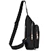 Cross Body Bag Small Sling Bag Crossbody Bags for Women Trendy Fanny Pack Sling Backpack - Black