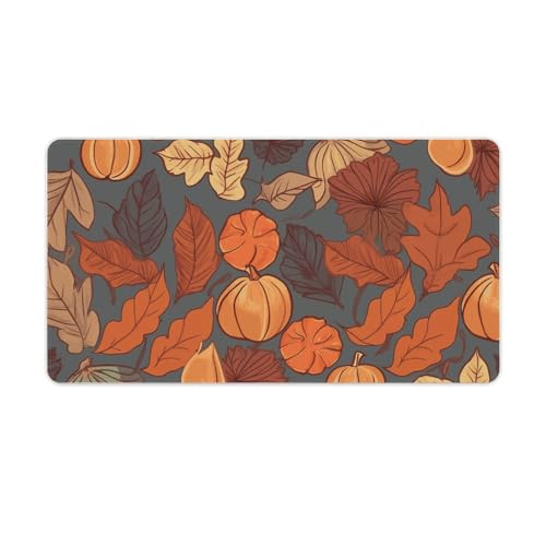 Tapis de souris de jeu automne grand format pour le télétravail