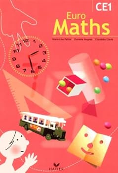 Hardcover Euro Maths, CE1 : Livre de l'élève Book