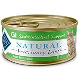 Blue Buffalo Natural Veterinary Diet GI Gastrointestinal Support Wet Cat Food, Veterinarian's Prescription Required, Chicken, 5.5-oz. Cans (24 Count)