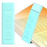 Gritin Lampe de Lecture Rechargeable, Liseuse Lampe Clip au Lit, 3 Couleurs Protection des...