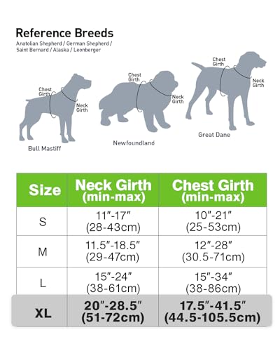 Joytale Dog Harness Large Dog No Pull Harness for Dogs with 2 Leash Clips - Image 3