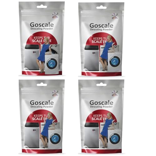 Descale Compatible for lg Go ScaLE Washing Machine Front Load and Top Load, Cleaning Powder, Descaling Powder, Drum Cleaner 100g Each (Pack of 4)