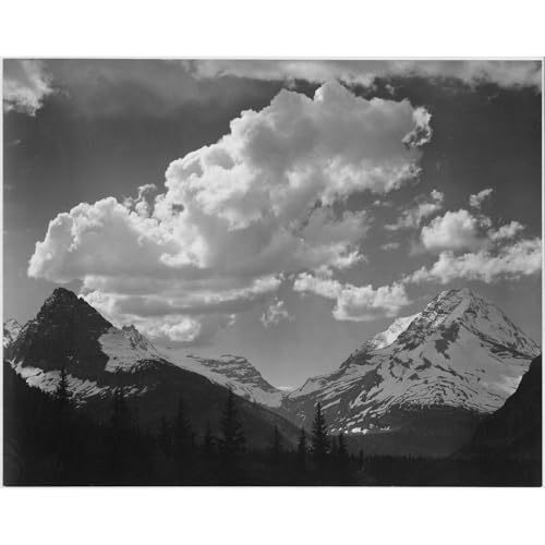 Impression giclée de collection Adams Glacier National Park toile ARTICULOZY